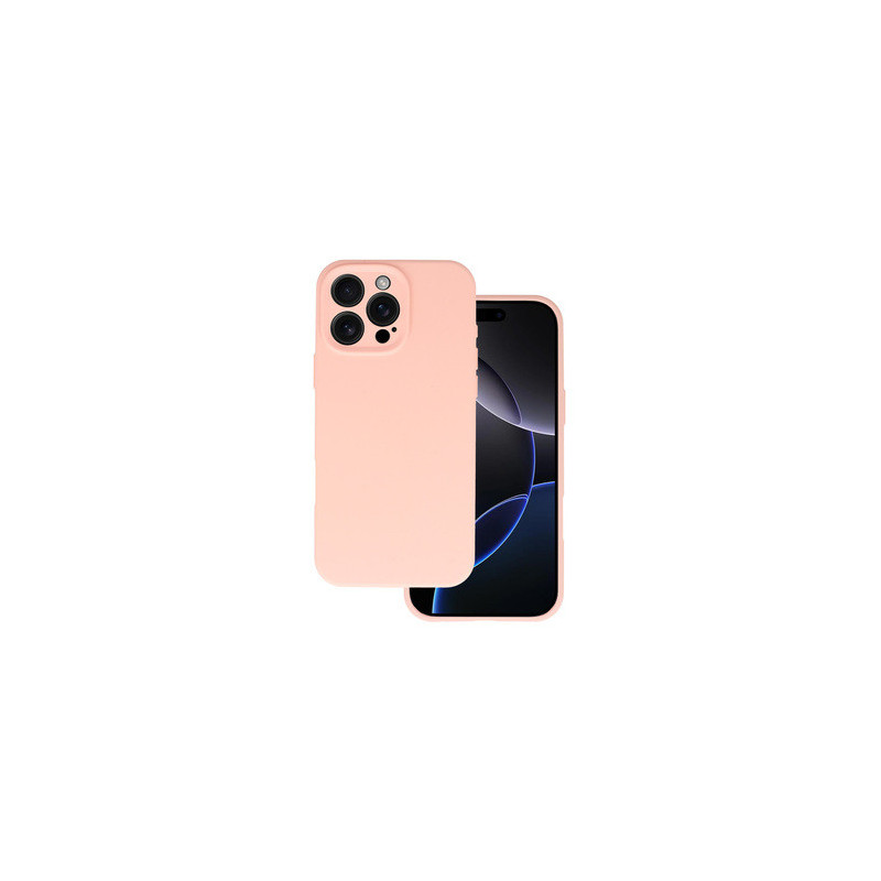 Silicone Lite Case for Iphone 16 Pro Max peach