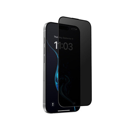 Benks Tempered glass Ultra Shield Privacy (FK66) for Iphone 16 Pro Max black (Thin Edge)