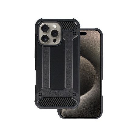 Armor Carbon Case for Iphone 16 Pro Black