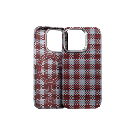 Benks Magnetic Armor Vichy Kevlar Case (RF65) for Iphone 16 Pro red
