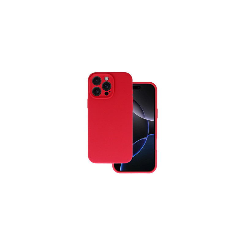 Silicone Lite Case for Iphone 16 Pro raspberry