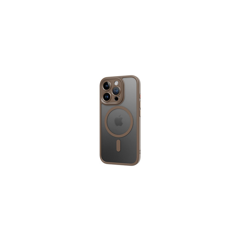 Rock Guard Touch Matte Series Magnetic Case for Iphone 16 Pro gold
