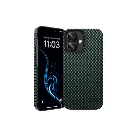 Benks Magnetic Armor Tint Kevlar 1000D (0064) for Iphone 16 Plus green