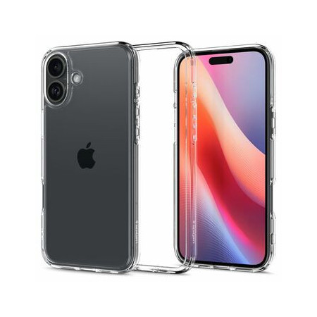 Case SPIGEN Ultra Hybrid ACS08069 do Iphone 16 Plus - Crystal Clear