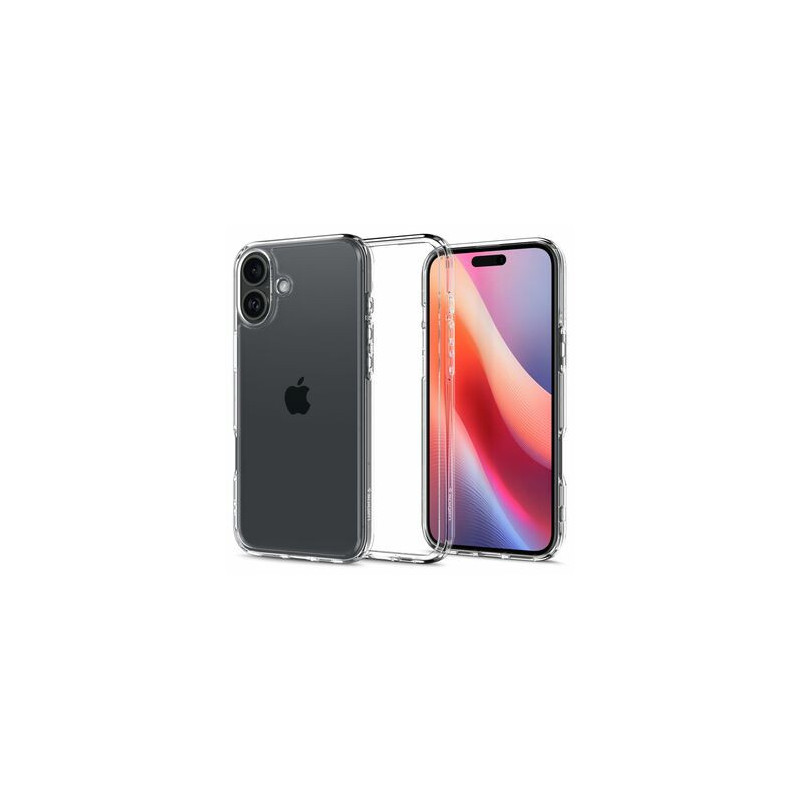 Case SPIGEN Ultra Hybrid ACS08069 do Iphone 16 Plus - Crystal Clear