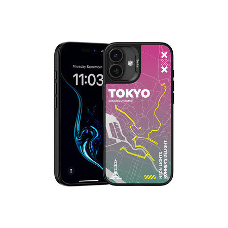 Benks Dynamic City Tokyo Case for Iphone 16