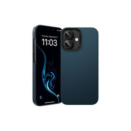 Benks Magnetic Armor Tint Kevlar 1000D (0063) for Iphone 16 blue