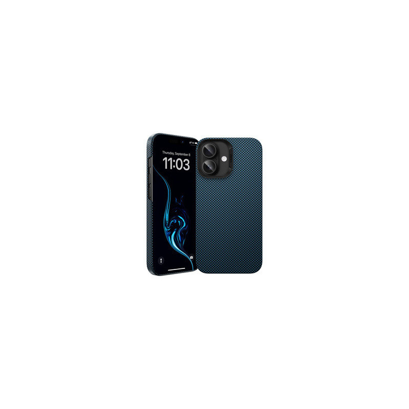 Benks Magnetic Armor Tint Kevlar 1000D (0063) for Iphone 16 blue