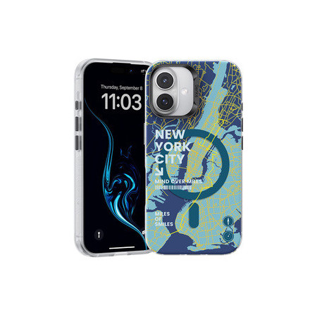 Benks Magnetic City New York Case for Iphone 16