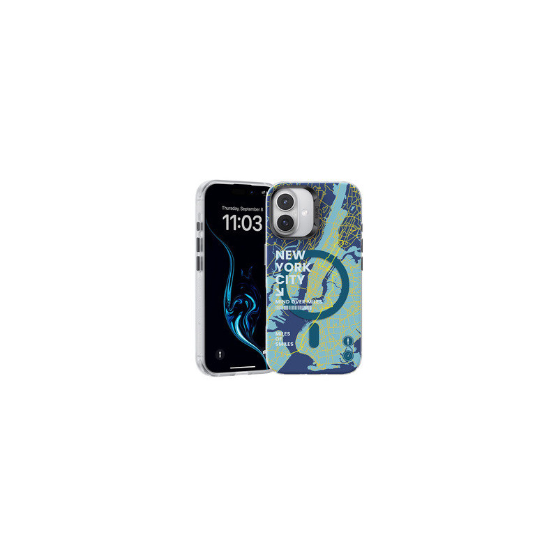 Benks Magnetic City New York Case for Iphone 16