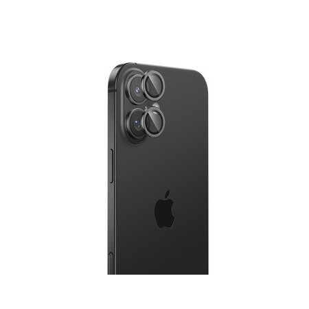 Benks Tempered glass DR Sapphire Lens Protector on camera for Iphone 16/16 Plus (lens 2 pieces) black