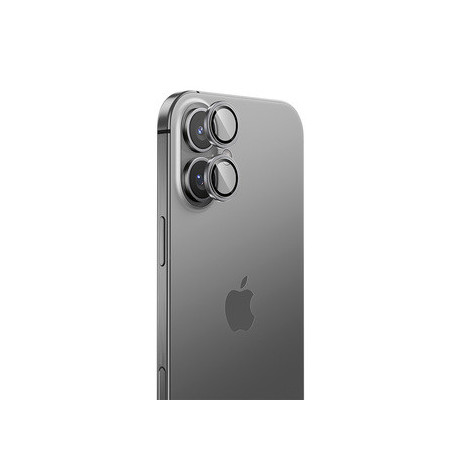 Benks Tempered glass DR Sapphire Lens Protector on camera for Iphone 16/16 Plus (lens 2 pieces) silver