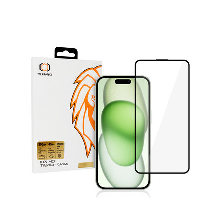 Tempered glass Tel Protect 10X HD Titanium for Iphone 16
