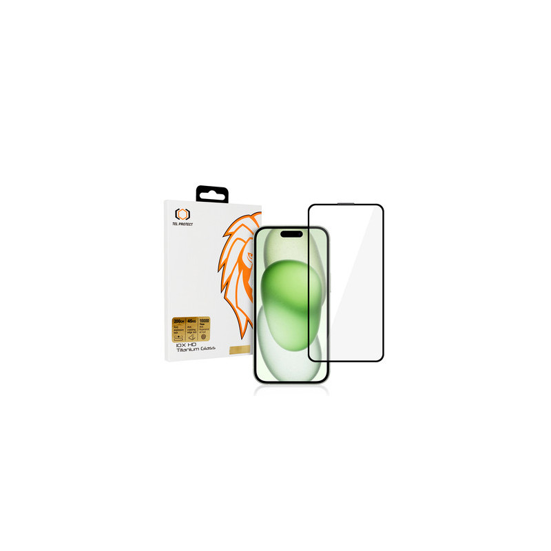 Tempered glass Tel Protect 10X HD Titanium for Iphone 16