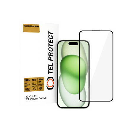 Tempered glass Tel Protect 10X HD Titanium for Iphone 16 (envelope)