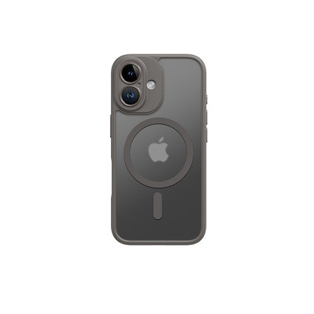 Rock Guard Touch Matte Series Magnetic Case for Iphone 16 grey