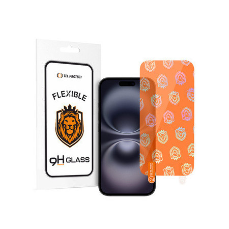 Tel Protect Best Flexible Hybrid Tempered Glass for IPHONE 16