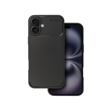 Tel Protect Carbon Elite for Iphone 16 Plus Black