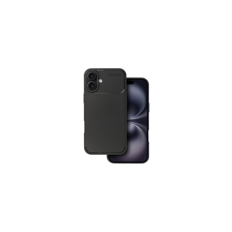 Tel Protect Carbon Elite for Iphone 16 Plus Black