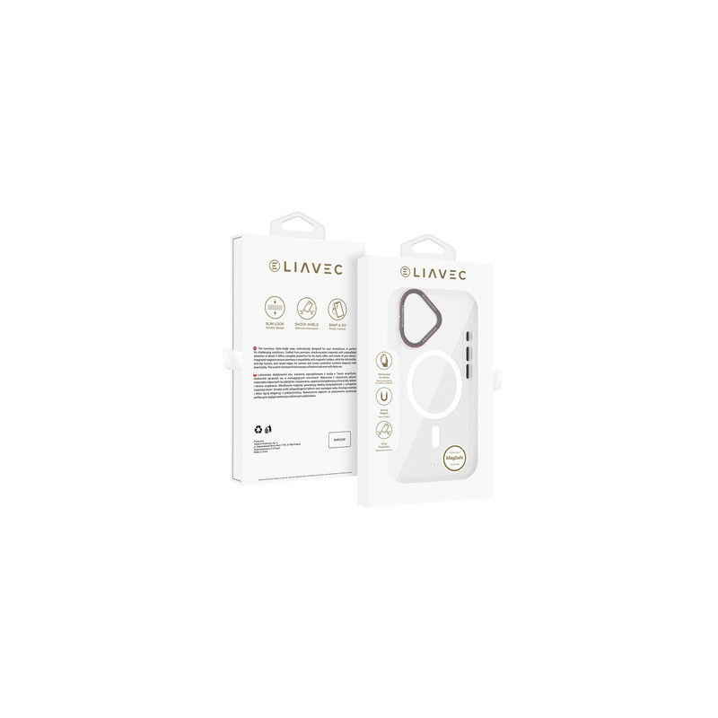 Liavec Hybrid Magsafe Clear Case for Iphone 16