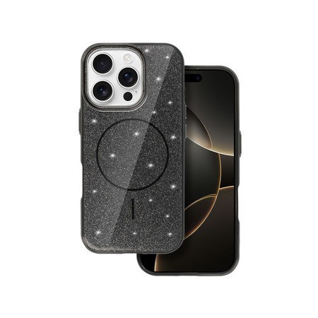 Magsafe Slim Shiny for Iphone 16 black