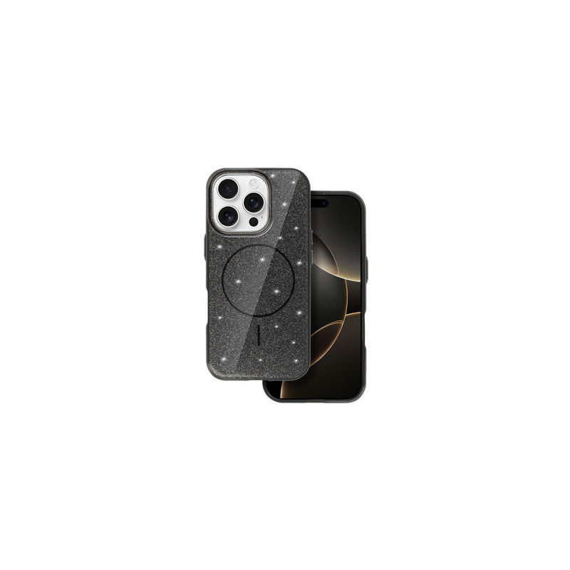 Magsafe Slim Shiny for Iphone 16 black