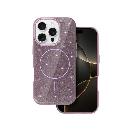 Magsafe Slim Shiny for Iphone 16 purple