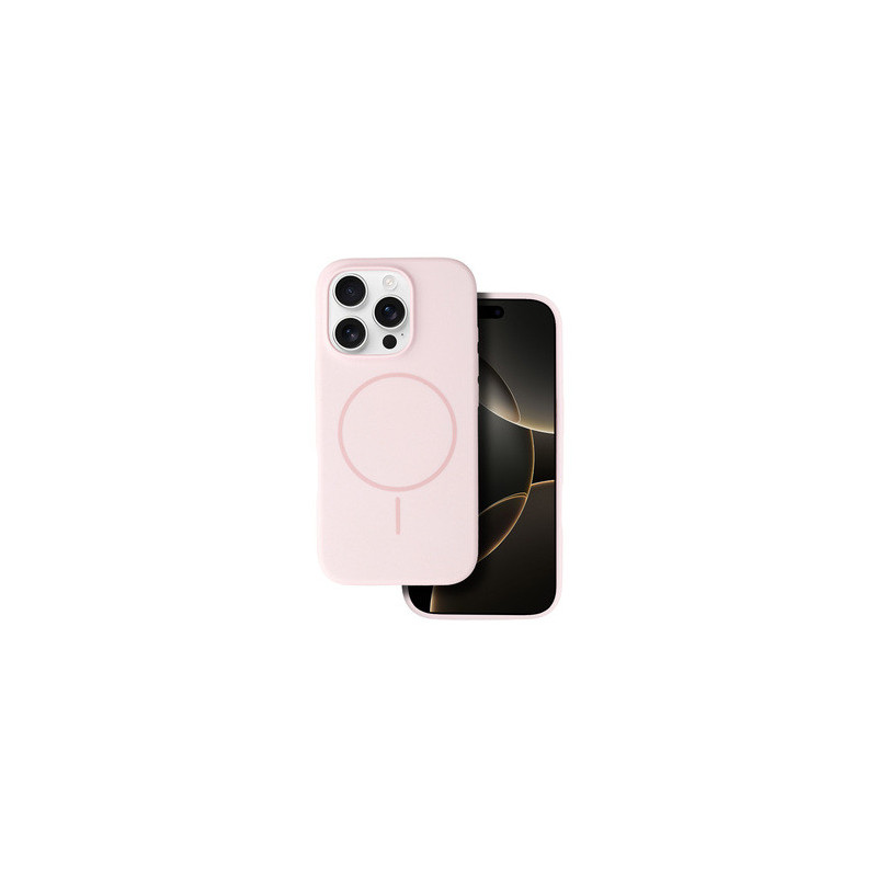 Magsafe Slim Silicone for Iphone 16 light pink