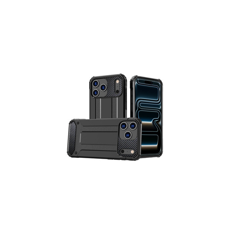 Armor Carbon Case for Iphone 17 Pro Max Black
