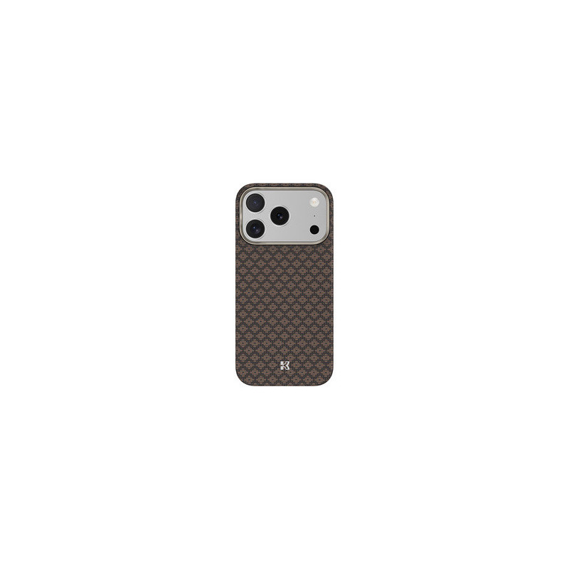 Benks Magnetic Armor Air Armor Grid Kevlar Case Metal Frame 600D (A070) for Iphone 17 Pro Max gold