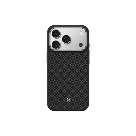 Benks Magnetic Armor Pro Armor Grid Kevlar Case Metal Frame 600D (Y070) for Iphone 17 Pro Max black