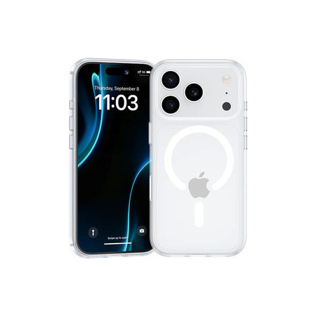 Benks Magnetic Crystal Case for Iphone 17 Pro Max transparent (Camera Control Button)