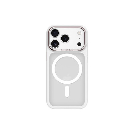 Benks Magnetic Mist Case Metal Frame (0070) for Iphone 17 Pro Max white (Camera Control Button)