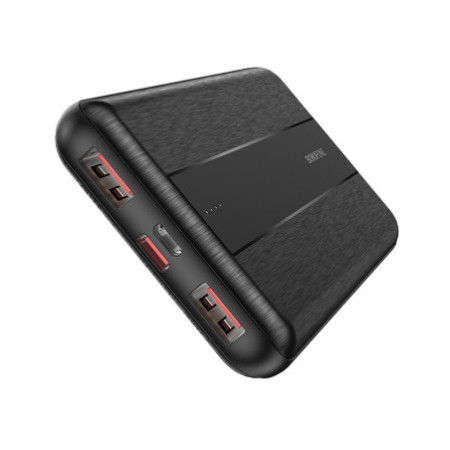 Borofone Power Banka 10000mAh BJ13 - Rýchlonabíjanie - 2xUSB + Type C - PD QC 3.0 22,5W biela