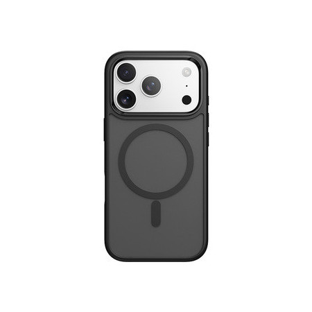 Rock Guard Touch Matte Series Magnetic Case for Iphone 17 Pro Max black (metal lens frame)