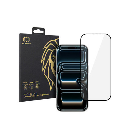 Tempered glass Tel Protect 10X HD DLC Diamond Coating for Iphone 17 Pro Max