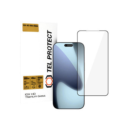Tempered glass Tel Protect 10X HD Titanium for Iphone 17 Pro Max (envelope)