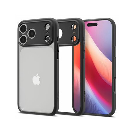 Case SPIGEN Ultra Hybrid  ACS10279 for Iphone 17 Pro Max - Matte Black