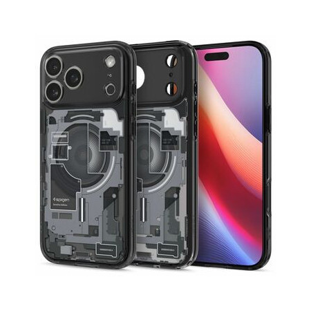 Case SPIGEN Ultra Hybrid Mag Magsafe ACS10289 for Iphone 17 Pro Max - Zero One Black