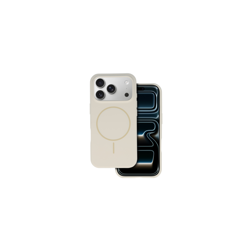 Magsafe Slim Silicone for Iphone 17 Pro Max stone