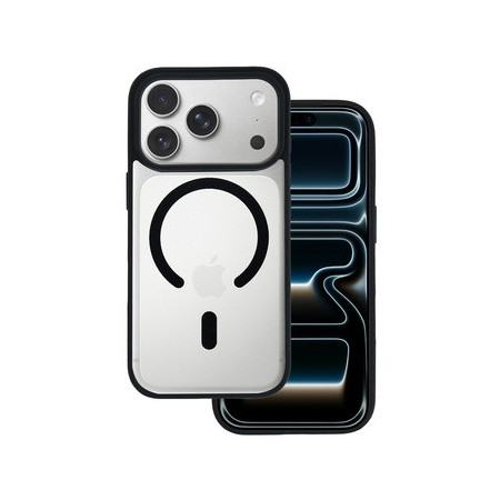 Acrylic Color Magsafe Case for Iphone 17 Pro black