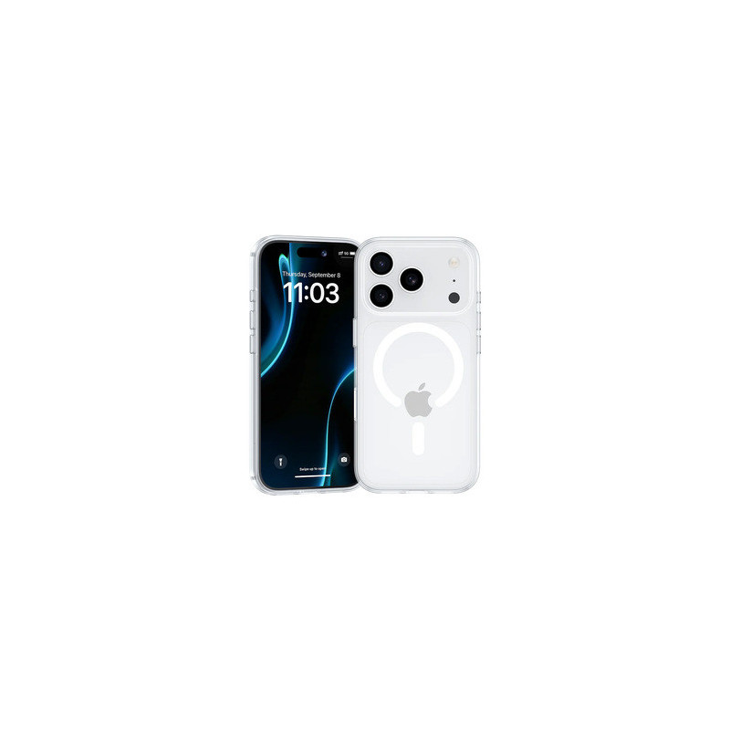 Benks Magnetic Crystal Case for Iphone 17 Pro transparent (Camera Control Button)