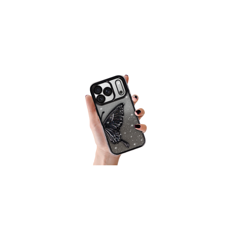 Tel Protect Butterfly Water Case for Iphone 17 Pro black