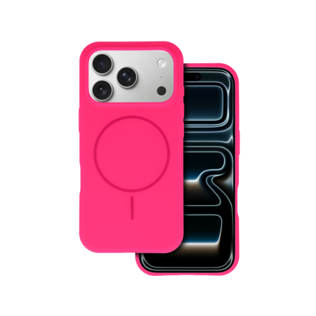 Magsafe Slim Silicone for Iphone 17 Pro pink