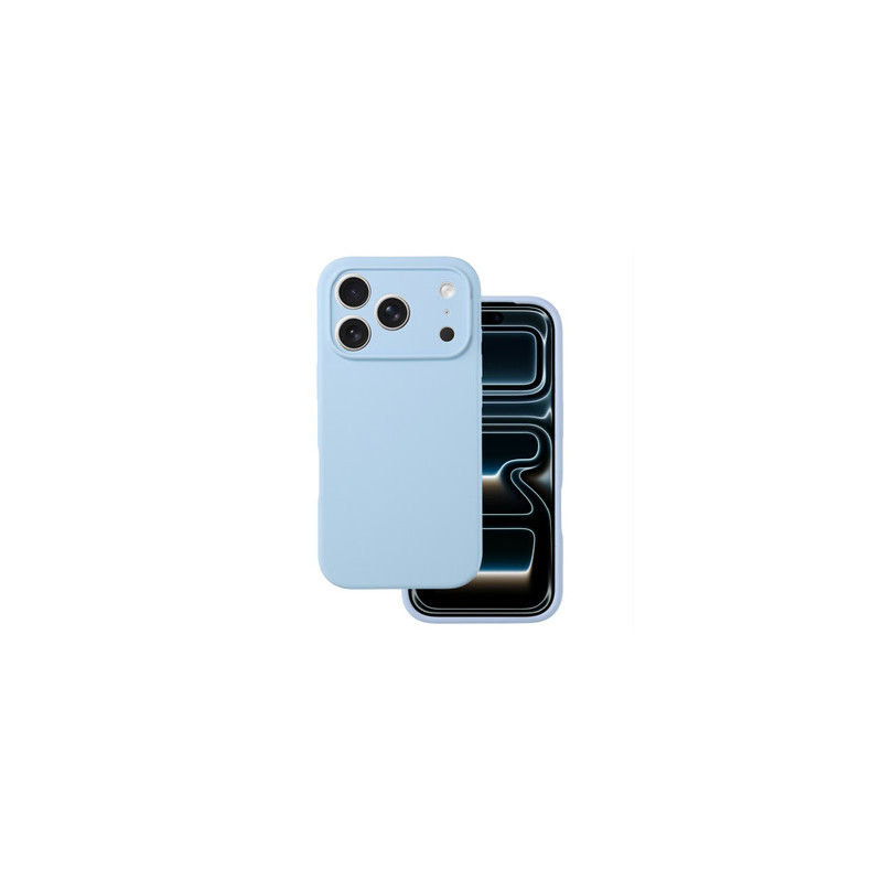 Silicone Lite Case for Iphone 17 Pro light blue