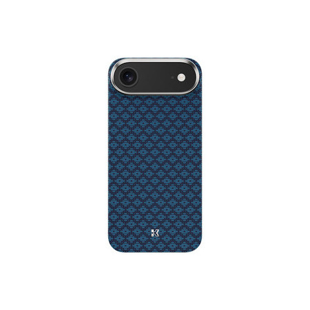 Benks Magnetic Armor Air Armor Grid Kevlar Case Metal Frame 600D (0068) for Iphone 17 Air blue