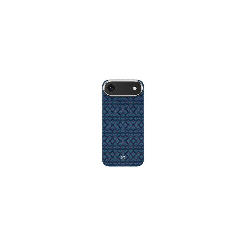 Benks Magnetic Armor Air Armor Grid Kevlar Case Metal Frame 600D (0068) for Iphone 17 Air blue