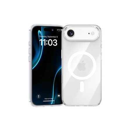 Benks Magnetic Crystal Case for Iphone 17 Air transparent (Camera Control Button)