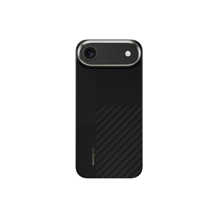 Benks Montage Magnetic Armor Air Kevlar Case Metal Frame 600D+1500D (MB68) for Iphone 17 Air black