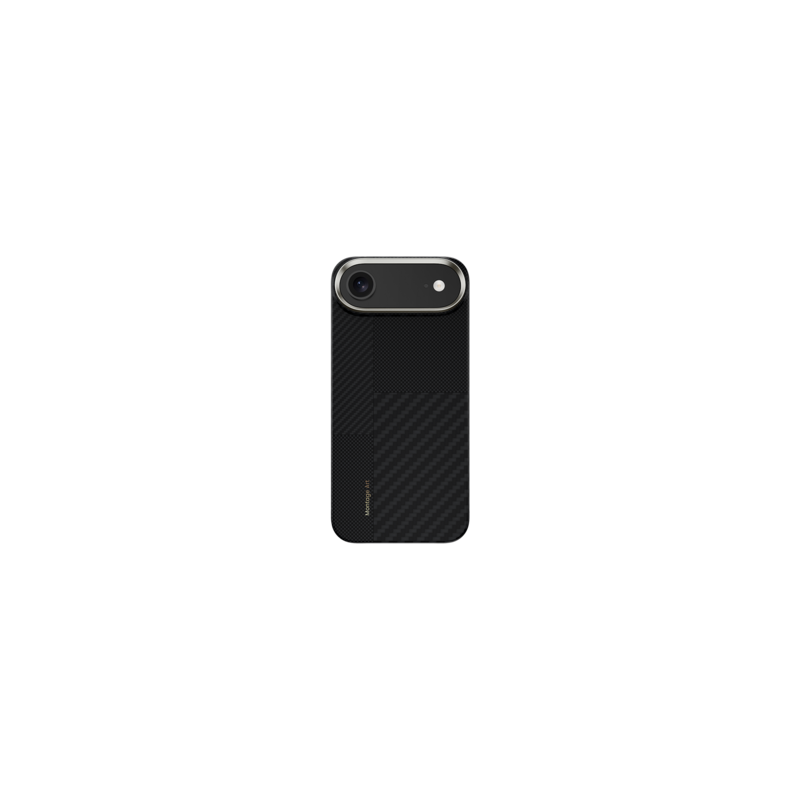 Benks Montage Magnetic Armor Air Kevlar Case Metal Frame 600D+1500D (MB68) for Iphone 17 Air black